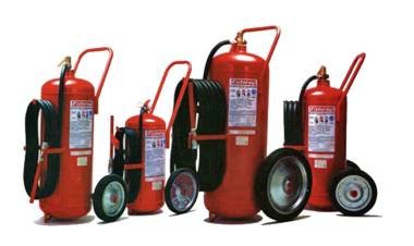 EXTINTORES POLVO QUÍMICO SECO ABC RODANTE 25/ 50/ 70/100 